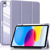 Funda Para iPad 10 - Violeta/transparente