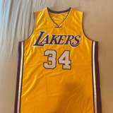 Jersey Lakers Shaq Autografiado