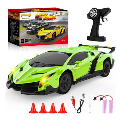 Coche Innofans Lamborghini Veneno Rc Escala 1:24 Verde