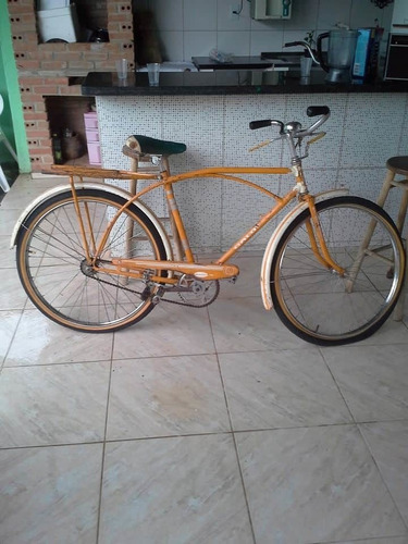 Bicicleta Antiga Caloi Arco Duplo Ano 70 Original .leia 