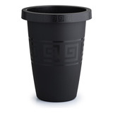 Jogo De 3 Vasos Coluna  Alto Redondo Grande Decoração Jardim