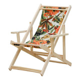 Cadeira Espreguiçadeira Dobrável Piscina Praia - C/b Tucano