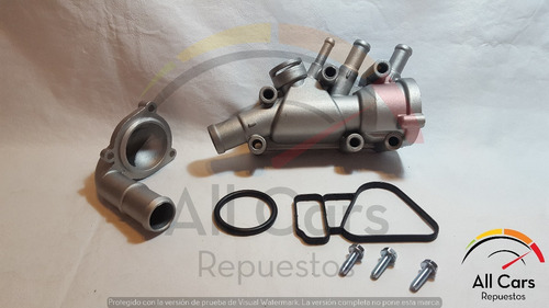 Porta Termostato Aluminio Ford Courier 1.6 8v Zetec Rocam Foto 4