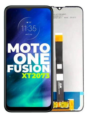 Modulo Display Motorola Moto One Fusion Xt2073 Original