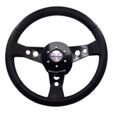 Volante Classico Rosseti Mini R Pu Black Linha Chevrolet Gm