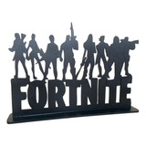 Display Fortnite Decoração Festa Enfeite Quarto Mdf