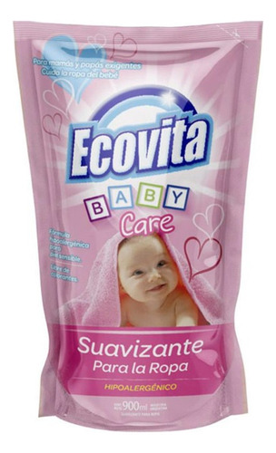 Suavizante Ecovita Baby Care En Doypack 900 Ml