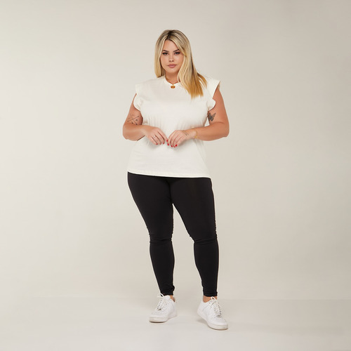 Calça Legging Suplex Plus Size Cintura Alta K2b Academia