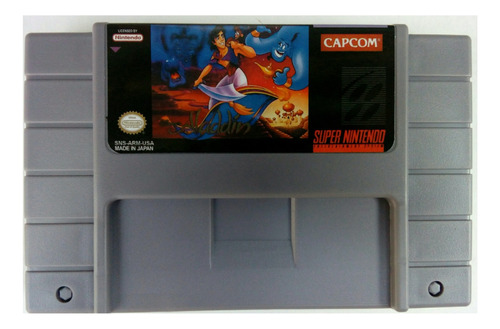 Aladdin Juego Repro Para Super Nintendo Snes