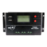 Controlador Pwm 20 Amp 12-24v Con Puerto Usb