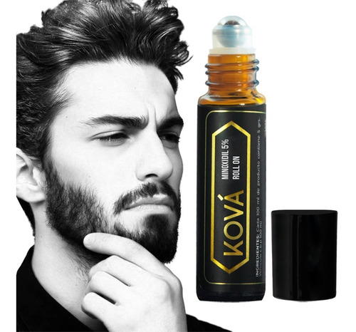 Minoxidil 5% Roll On Crecimiento Para Cabello Y Barba 10ml