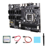 Placa Base B75 12 Pcie Eth Mining, Cpu I3 21xx, Cable Y Conm