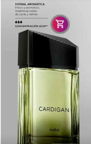 Cardigan For Men Eau De Toilette Esika 90ml