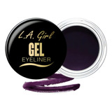 Delineador De Ojos En Gel L.a. Girl Color Raging Purple