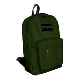 Mochila Jansport Superbreak Original Colors Militar