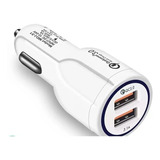 Cargador Celular Qc3.0 5v - 6amp 3.1a Carro Usb Carga Rapida