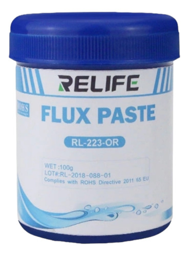 Flux Para Soldar 100g Rl- 223 - Or Relife Envío Gratis