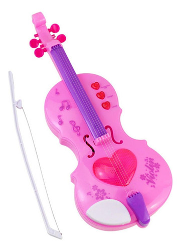 Mini Brinquedo Elétrico Infantil Violino De 4 Cordas Para