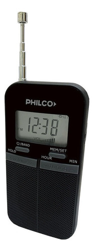 Radio Portatil Am/fm A Pila Digital Philco Prc39d