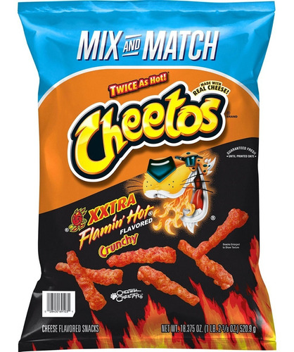 Cheetos Xxtra Flaming Hot +18oz - Kg a $57835