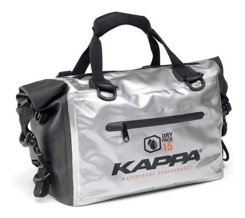 Bolso Viaje Trasero 100% Impermeable 15 Litros - Kappa Moto