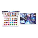 Paleta De Sombras 28 Colores Glitter Flower Secret