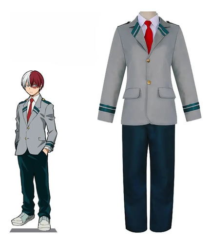 Cosplay Shoto Todoroki - My Hero Academia - 4 Peças | Parcelamento sem juros