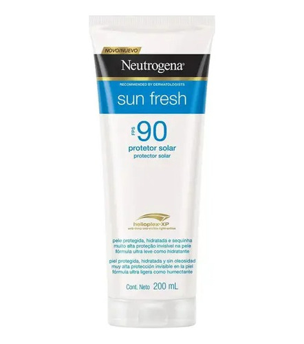 Protetor Solar Neutrogena Sun Fresh Fps 90 - 200ml