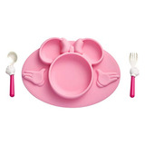 Disney Minnie Mouse - Juego De 3 Piezas Hora De Comer, ...