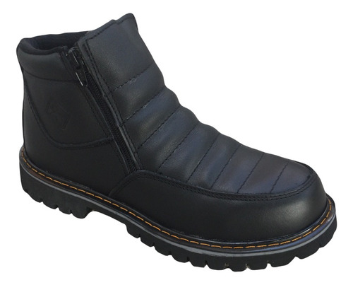 Botas De Doble Sierre En Piel Pma