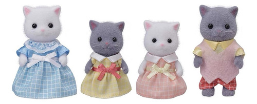 Gatos Persas Sylvanian Families Ternurines Calico 5455