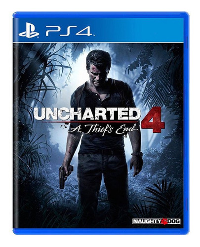 Jogo Uncharted 4 A Thiefs End Ps4 Físico Original (lacrado)