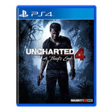 Jogo Uncharted 4 A Thiefs End Ps4 Físico Original (lacrado)