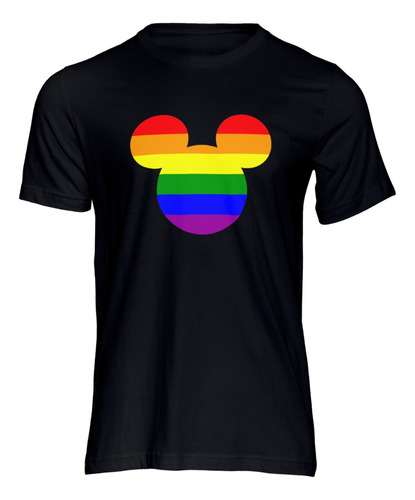 Playera Mickey Gay Lgbt+ Pride