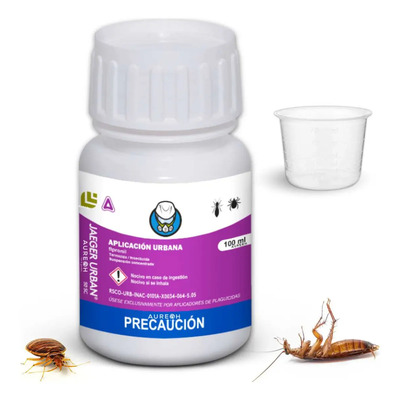 Jaeger Urban Flow 100ml Termicida-Insecticida Concentrado Sin Olor Fipronil | Envío gratis