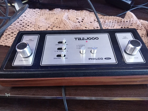 Colecionador Vintage Telejogo Philco Ford.