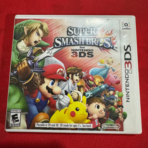 Super Smash Bros For Nintendo 3ds Fisico Original 