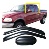 Bota Agua Deflectores Ventana F150 Lobo Supercab 1997 - 2003