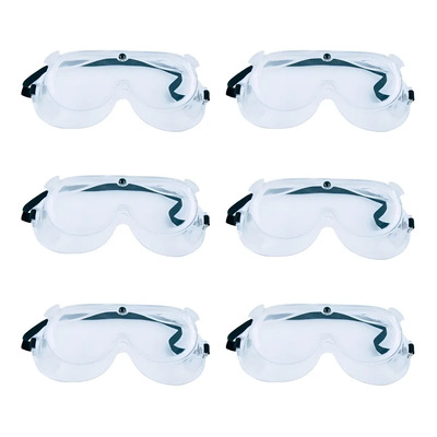 6 Pack Goggles Protección Medica E Industrial Economicos | MercadoLibre