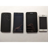 Lote 4 Cel Note 1 N700 + Nexus 4 + LG E450 + Freetel Samurai