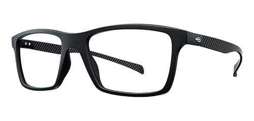 Óculos Armação Grau Hb 93151 Matte Black Fiber Carbon Orig.