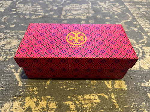 Caja Vacía Original Para Sandalia O Flats Marca Tory Burch.