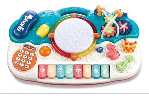 Piano Teclado Musical Brinquedo Infantil Colorido Bom P Bebê