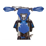 Cubre Puños P/ Motos Universales Enduro Plástico Azul