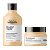 Kit Shampoo + Mascara Loreal Profesional Absolut Repair 