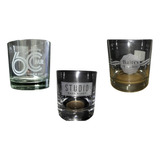 Vaso Whisky Nadir 320ml, Grabado Souvenir, Decorado X12 Uni