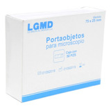 Portaobjetos De Vidrio Para Microscopio 75x25mm Caja 50 Pzs