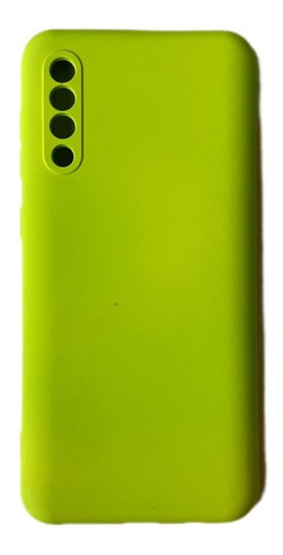 Capa Capinha De Silicone Compatível A50 A30s + Película 3d Cor Verde + Película
