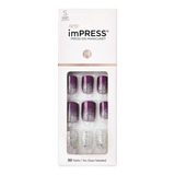 Uñas Impress / Press-on - Purple Frost
