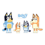 Bluey Displays Decorativos Para Fiesta Infantil